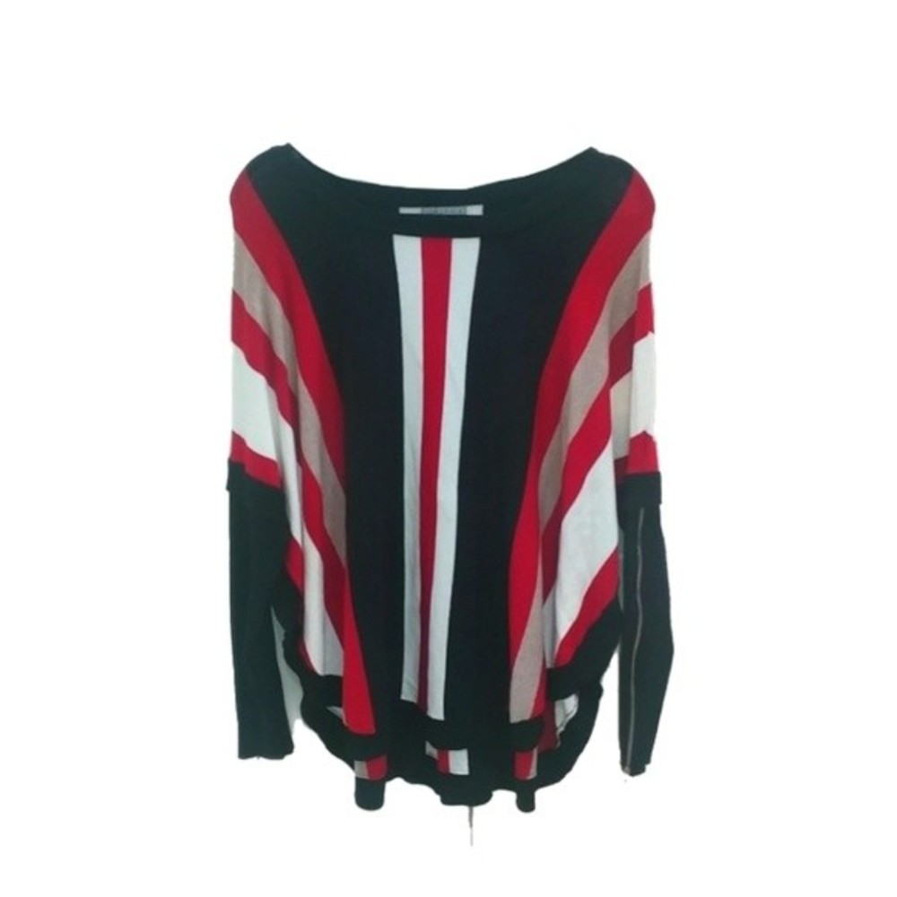 Joseph A Womens's Stripped Pullover Sweater Sz M